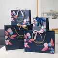 Factory Wholesale Design Your Printing Logo Size Style Storage Snack Festive Beautiful Christmas Gift Bags