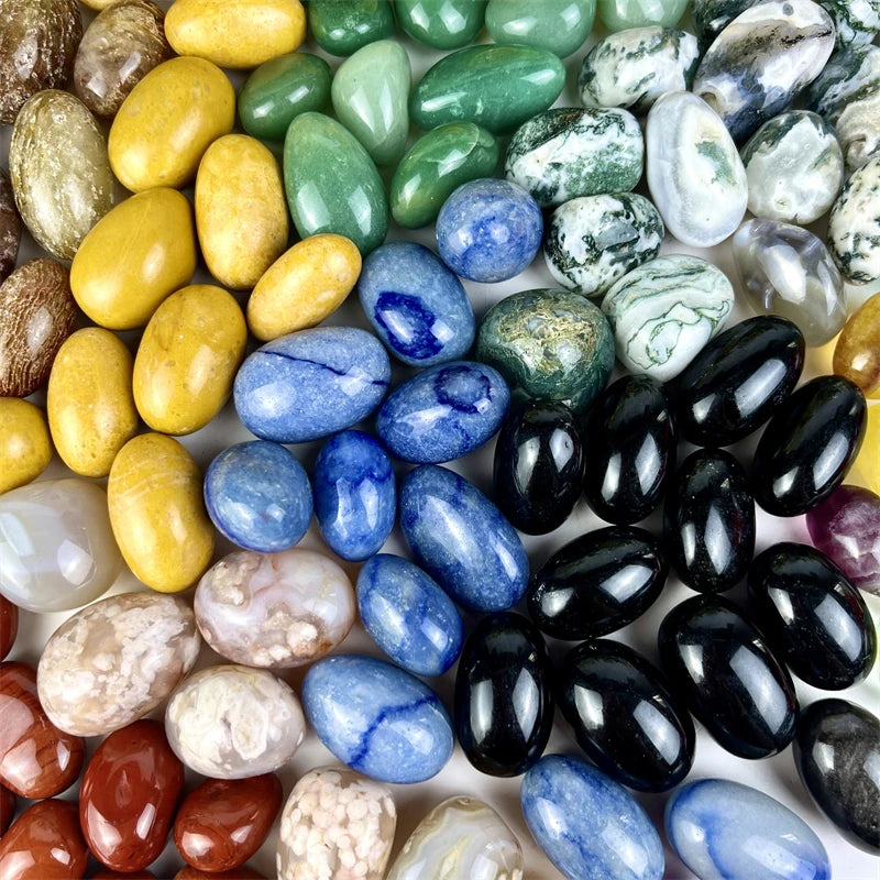 Wholesale Natural Healing Crystal Gravel Spiritual Mixed Material Tumbled Stone for Decoration
