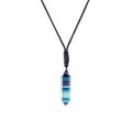 2026 crystals healing stones necklace Citrine quartz double crystal point pendant