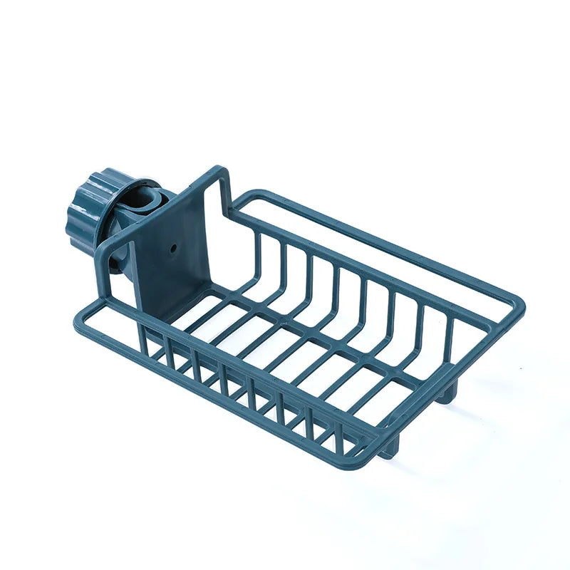 Kitchen Faucet Rack Finishing Rack Sponge Dish Cloth Drain Creative Rag Storage Rack