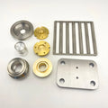 Customezed Cnc Turning Stainless Steel Hollow Threaded Steel Microphone Tube Parts Threaded Aluminum Tube Machine Spare Parts