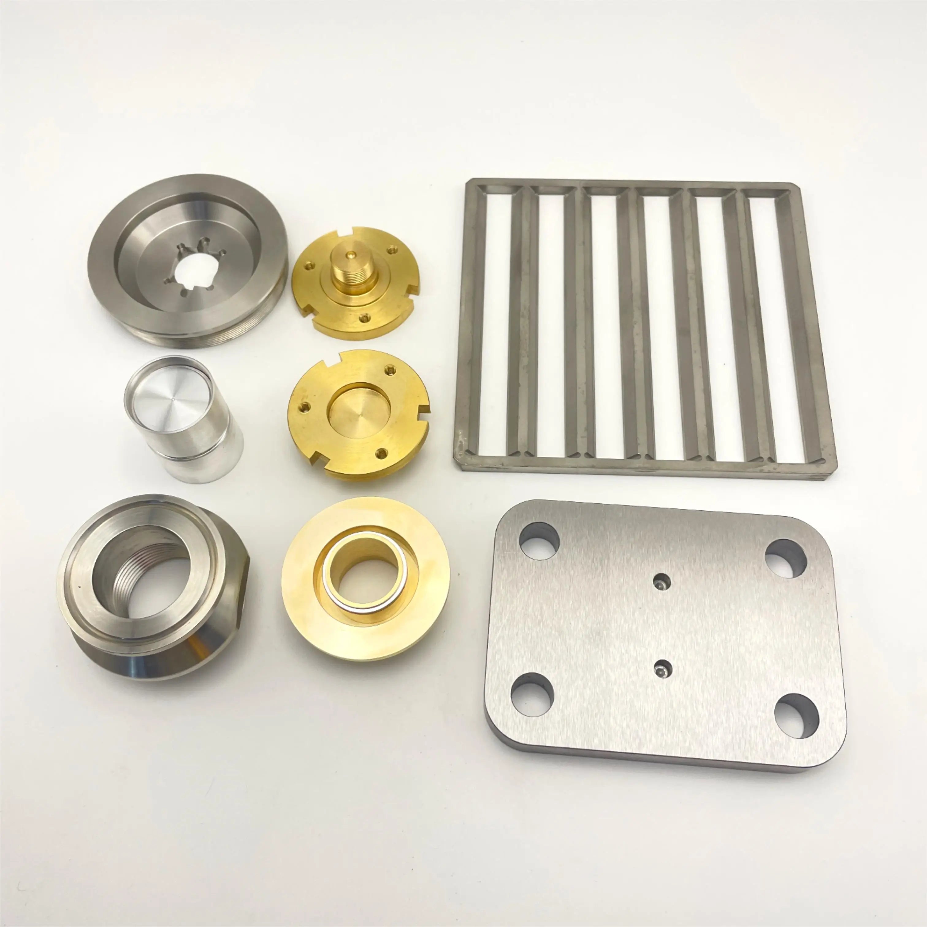Customezed Cnc Turning Stainless Steel Hollow Threaded Steel Microphone Tube Parts Threaded Aluminum Tube Machine Spare Parts