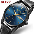 OLEVS 6898 Mens Watches Top Brand Luxury Simple Date Men Wrist Watches Waterproof Clock Relogio Masculino Luminous Quartz Watch