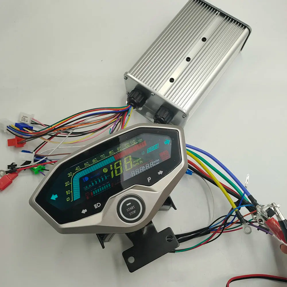 ELECTRIC SCOOTER 18 MOSFET 48-72V 1200W Dual Mode Controller+M3 Display Kit Combination Electric Bicycle Accessories