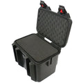 Small Size Rugged Plastic Carrying Case with Foam for Telescope/Bottle/Cartridge