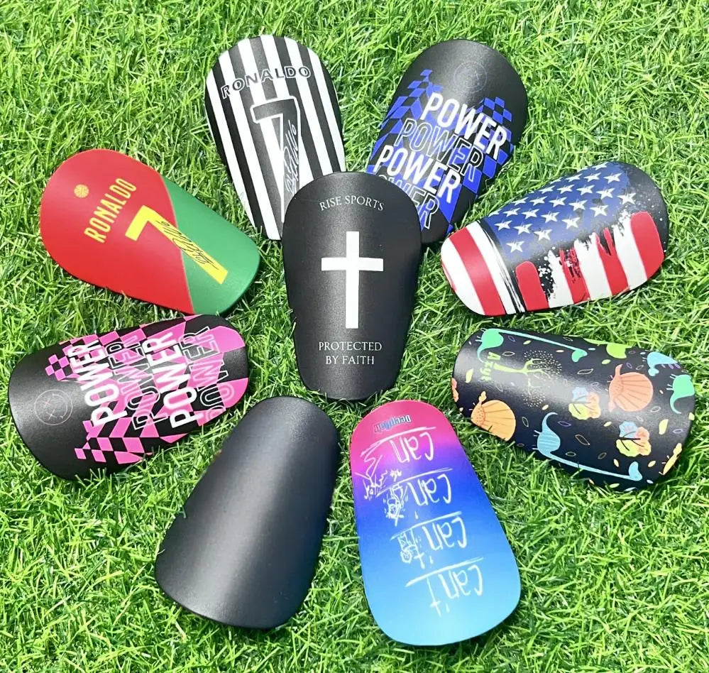 Custom Small Shinguard Shin Pads  Mini Soccer Shin Guards Pads in Football