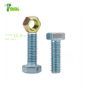 Din 931 Din 933 M8~ M48 Hexagon Head Bolt Grade 4.8/ 8.8/ 10.9/ 12.9 Half Thread Hex Bolt and Nut Screw
