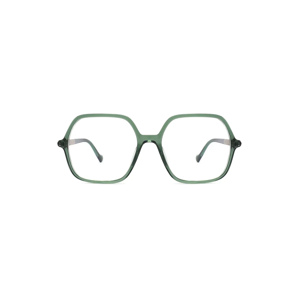 Injection Molded Sheet Metal Thick Frame Slanted Biking Sunglasses Handmade Acetate