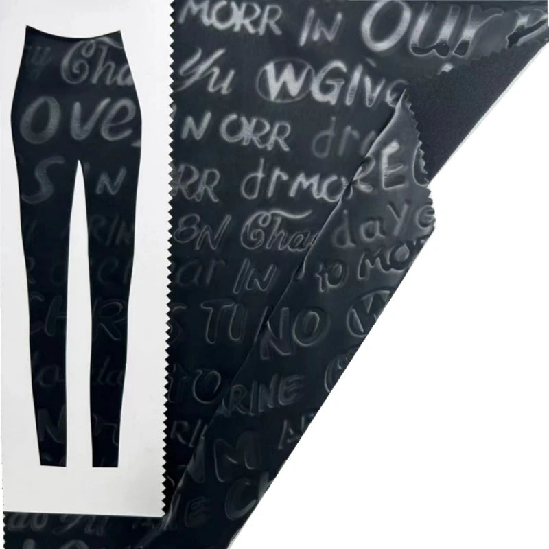 250GSM Custom 4 Way Stretch Garment Leather Customized Color Fancy Designer Faux Pu Fashion Synthetic Leather for Women Leggings