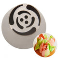 BNO10 Russian Cake Nozzle Cake Icing Nozzles Set Stainless Steel 304 Cake Decorating Nozzles Tips Baking Tools Flower Tips
