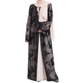 Muslim Dress Fashion Luxury Embroidery Sequins Middle East Dubai Abayas Turkey Kaftan Long Islamic Clothing Femme Arabic Vestido