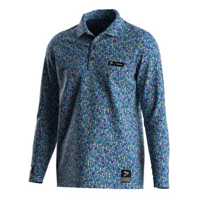 Quick Dry Sublimation Casual Tshirt Long Sleeve Men 100 Polyester Shirts Wholesale Golf Polo Shirt Uv Protect