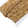 Wholesale Customizable Resin DIY Adhesive Hotfix Diamond Banding Sheet Stretch Rhinestone Tape Crystal Rhinestones for DIY