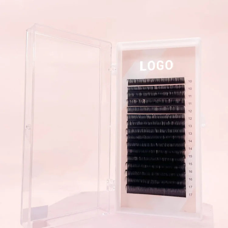 Wholesale Handmade Lashes Individual Custom Private Label Premium Eyelash Extension