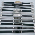 Stainless Steel Leather Woven Bracelet Simple Leather Bracelet Men's Cowhide Jewelry