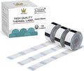 Phomemo D30 Label Maker 14*25mm Black on Transparent Self-Adhesive Thermal Paper Sticker Custom Size MegaBDM