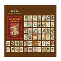 50pcs Retro Paper for Crafts Decorative Material Paper Scrapbook DIY Handcraft Art Craft Paper Cards
