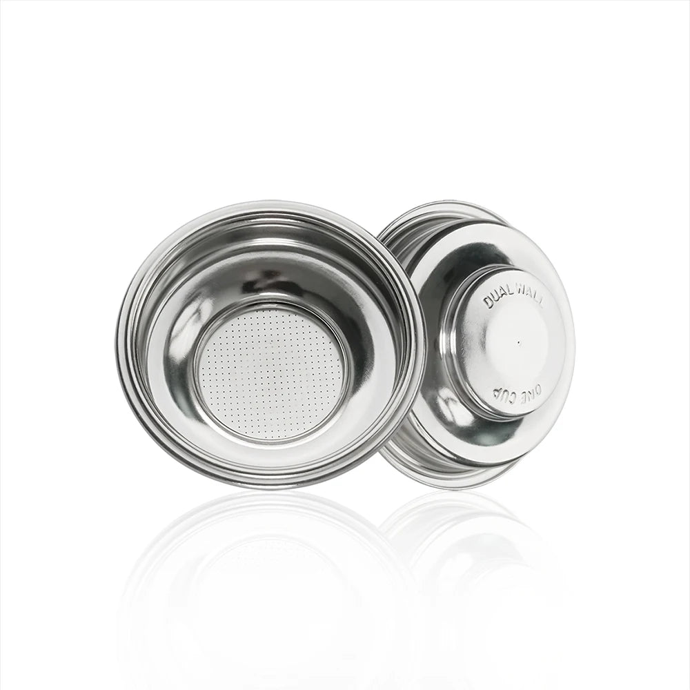 Customized 1PCS 58mm Eco-Friendly Fine Mesh Coffee Portafilter Filter Basket Washable Cup Filter