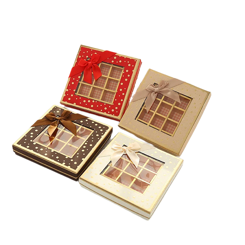Cosmetic Size Moon Cake Boxes Wholesale Chocolate Gift Cardboard Packaging Box