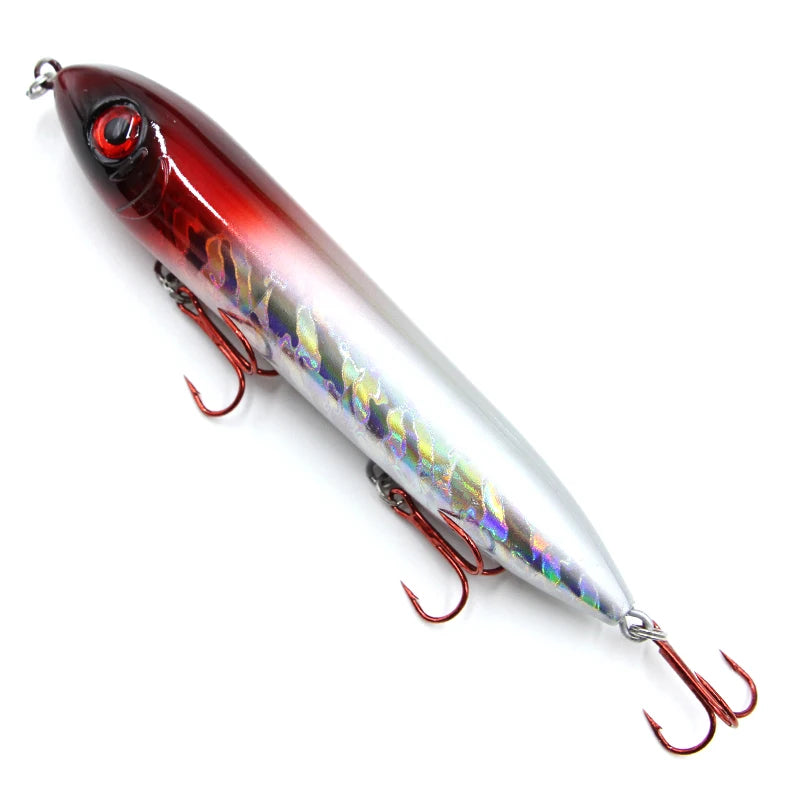 Selco 100mm 130mm SGHL-FP08 Top Water Floating Pencil Bait Hard Bait Fishing Lure