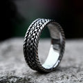 Wholesale 2024 Vintage Men's Stainless Steel Finger Ring Simple Ring for Dad Boyfriend Gifts Everyday Jewelry