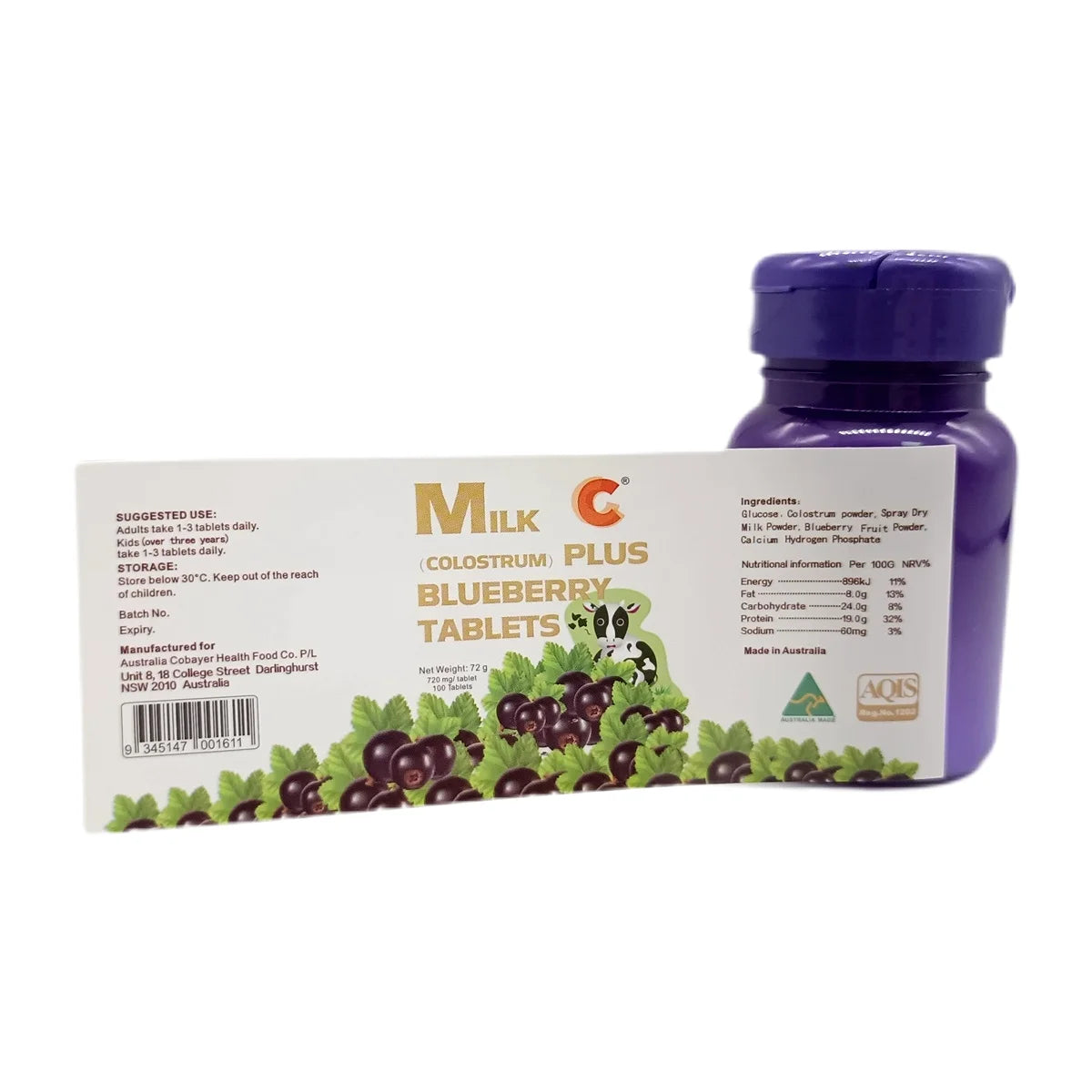 Custom Health Products Label Printing Double Sided Label Health Products Bottles Stickers Labels