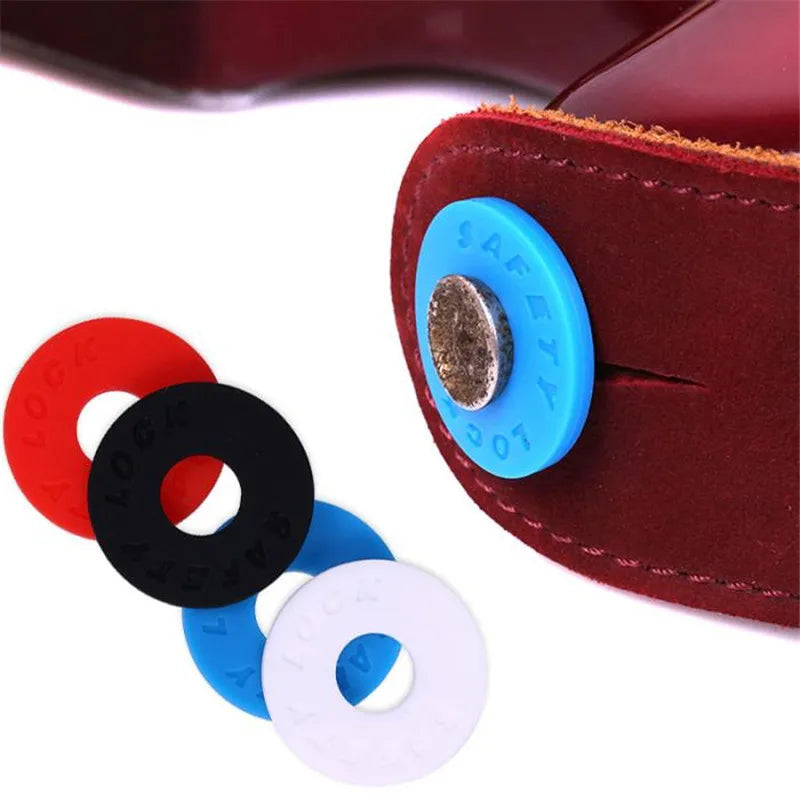 Custom Guitar Strap Guitar Accessories Strap Lock Silicone Rubber Botton Strap Lock