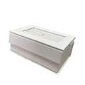 Custom Jewelry Piano Lacquer Rigid Cardboard Paper Foldable Clothes Shoes Magnetic Black Luxury Gift Box