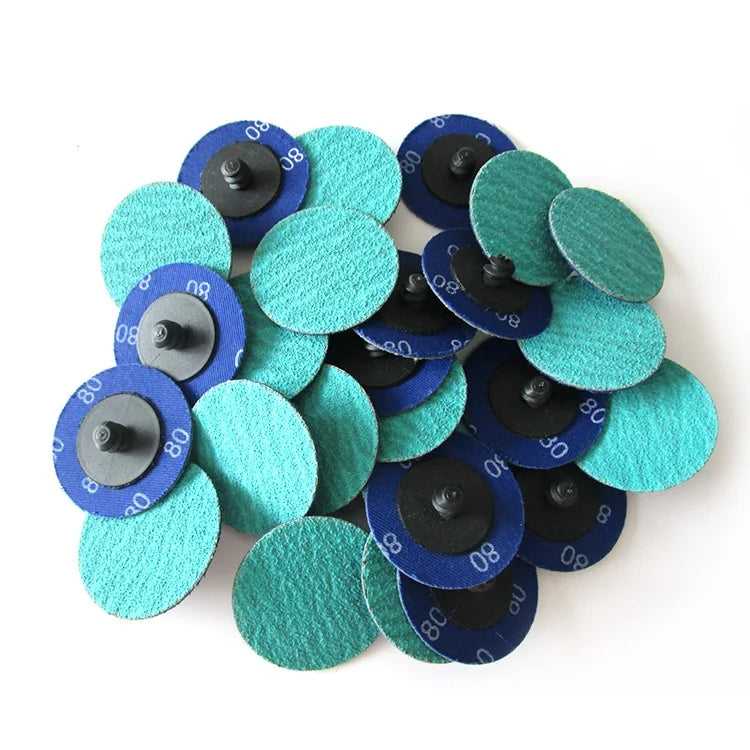 PEX 50mm Zirconia Quick Change Sanding Disc Stripping Disc Easy Strip and Clean Discs Rust Remover Stripper with R