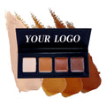 Custom Logo Cosmetics Private Label Bronzer Contour Palette Professional Makeup Vegan Matte Cream Concealer Palette