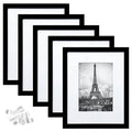 PVC Photo Frame 5PCS Wholesale DIY Photo Frame Wall Combination for Painting Custom Frames Hanging Home Decoration Transparent