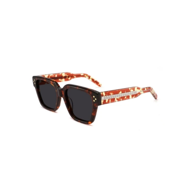 2025 Wholesale Luxury Designer Acetate Sunglasses UV400 Retro Style Unisex Sunglasses