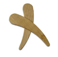 Wholesale Mini Makeup Bamboo Wooden Cosmetic Spoons Small Flat Scoop Spatulas Tool for Face Cream Application