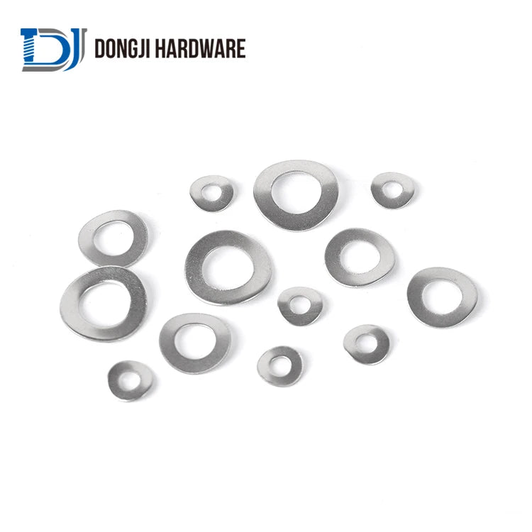 DongJi Stainless Steel Din582 Locking Round Slotted Nuts Bearing Lock Round Slotted  Wave Spring Washers Nuts Bolts Nuts