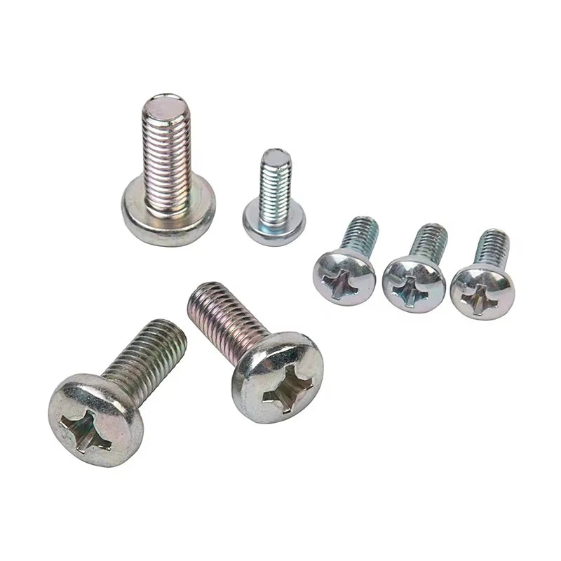 Hot Selling GB Standard M4 M6 High Strength Zinc Finish Automotive Fasteners Pan Head Phillips Screws for Tesla