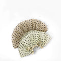 UUYP Waterproof Shower Cap Double Layer Point Bath Hair Cover Elastic Bath Hat Reusable Bathing Cap Reusable EVA Shower Cap