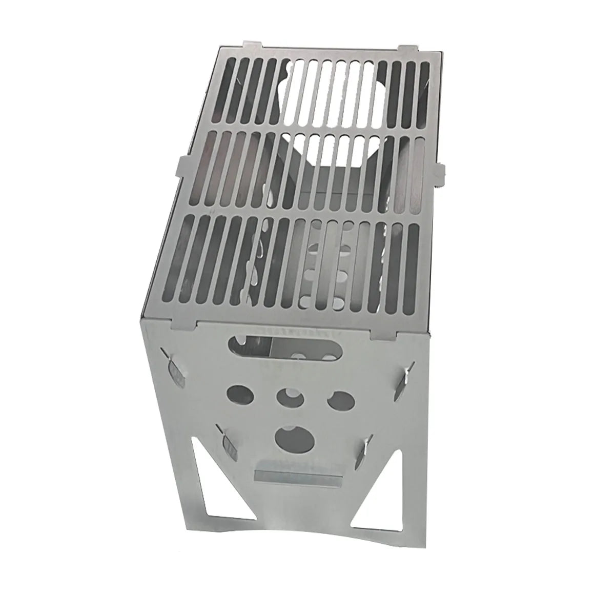 Burning  BBQ Grill Folding Outdoor Camping Wood Stove