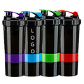 2022 New Multi-layer Shake Cup Fitness Sports Shake Cup 500ml Capacity Convenient Water Cup