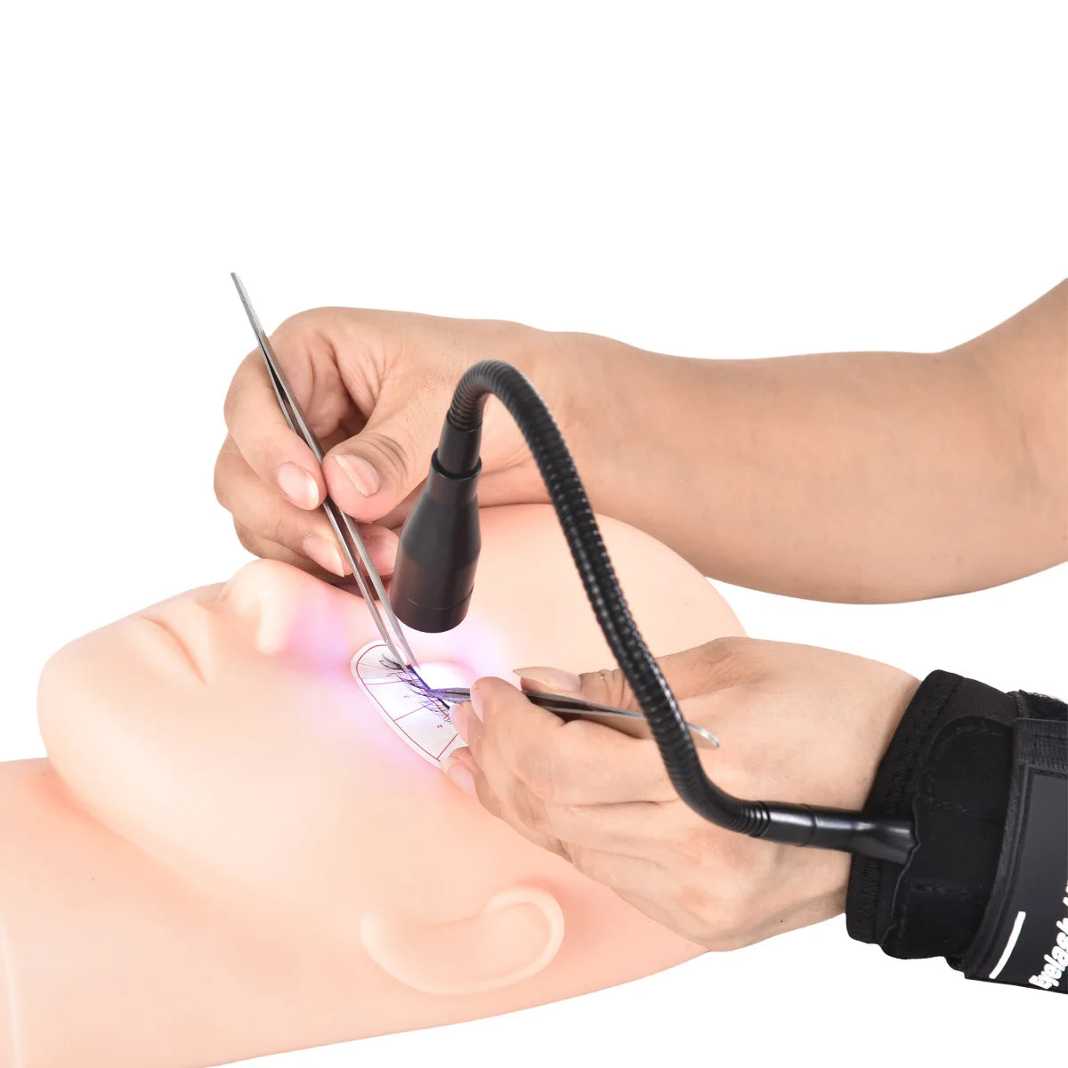 New UV Eyelash Glue Quick Drying Light Beauty Nail Beauty Eyelash Quick Curing Machine Portable Wrist Light