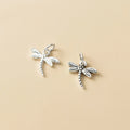 Hot Sales 925 Sterling Silver Animal Dragonfly Bracelet Charm for Fine Jewelry Making Pendant