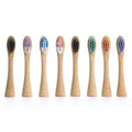 Eco Natural Soft Charcoal Bamboo Toothbrush Head Sonic Electric Toothbrush Replacement for Philip Philip Electric Toothbrush