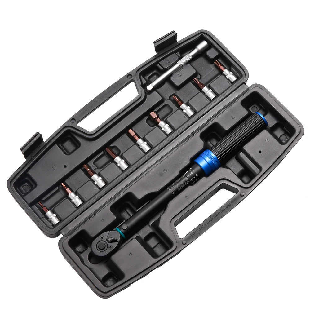 5-25N.M Bike Torque Wrench Set With Socket Torque Tools 1-1/4"DR
