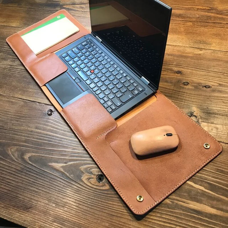 PU Leather Laptop Cover Custom Laptop Covers Skins Personal Computer Sleeve Carrier Laptop Bag 15.6 for Lenovo HP