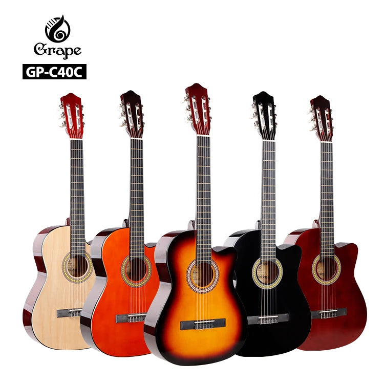 Factory Direct Price Hand Made Nylon String Musical Classical Guitar for Professional Players