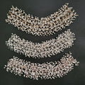 SLBRIDAL Luxury Handmade Flexible Crystal Rhinestones Bridal Tiara Headband Wedding Hair Accessories Bridesmaids Women Jewelry