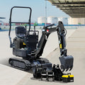 China Manufacturer Euro 5 EPA 1.5ton Crawler Excavators 1ton 2Ton 3Ton Small Micro Digger  Mini Excavator Price