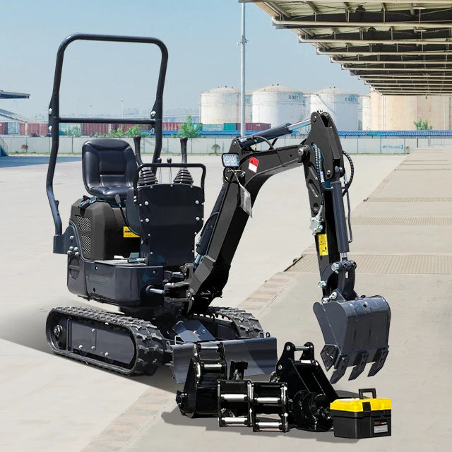 China Manufacturer Euro 5 EPA 1.5ton Crawler Excavators 1ton 2Ton 3Ton Small Micro Digger  Mini Excavator Price