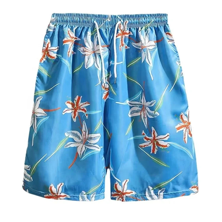 Wholesale Custom Board Shorts Mens Swim Trunks Summer Swim Mens Swimwear Beachwear Beach Shorts Mens Casual Wear