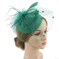 Elegant 1920S Gatsby Women Feather HairBand Accessories Headdress Party Fascinator Headwear Ladies
