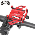 MUQZI Bike Phone Holder Universal Motorcycle Electric Bicycle Handlebar Phone Stand 4.5-7 Inch Aluminum Phone Mount